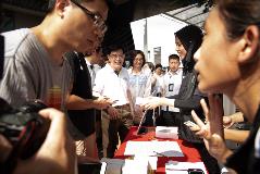 DPM Heng at REACH Listening Point