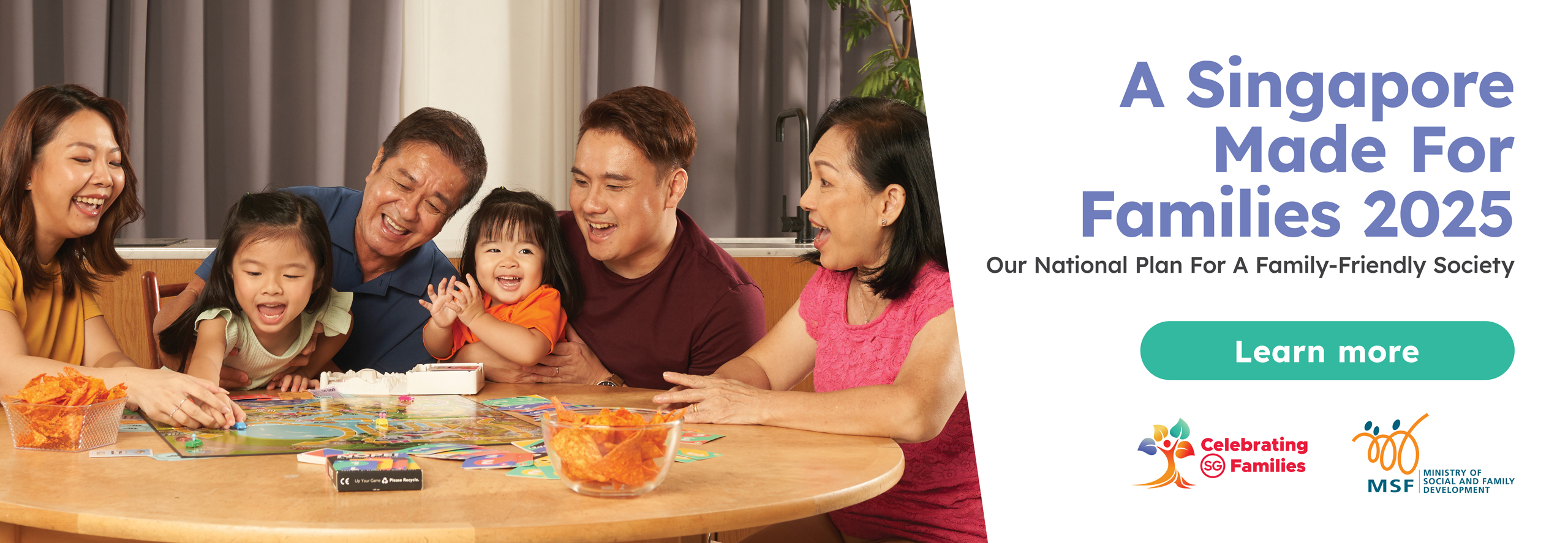A Singapore Made For Families Banner